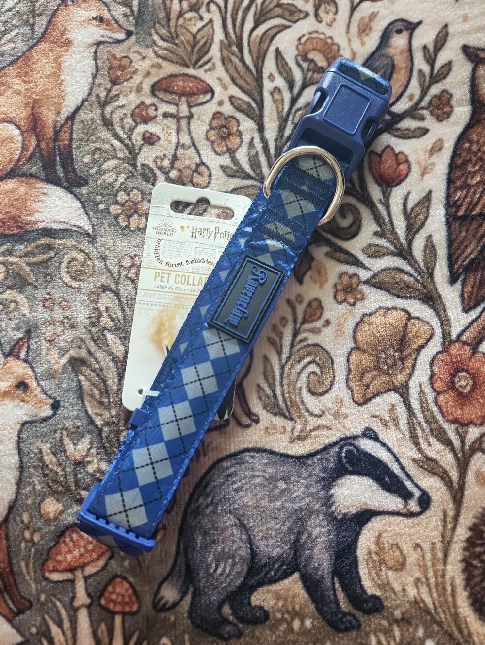 NEW Wizarding World Harry Potter Ravenclaw Pet Collar - Large